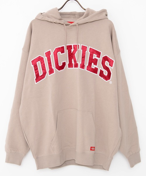 Dickies(ディッキーズ)の「『Dickies/ディッキーズ』カレッジロゴ裏毛プルオーバーパーカー(パーカー・メンズ・グリーン/ブラック/ライトグレー/ネイビー/スミクロ/ブルー/イエロー/グレイッシュベージュ・M/L)」の10枚目の写真