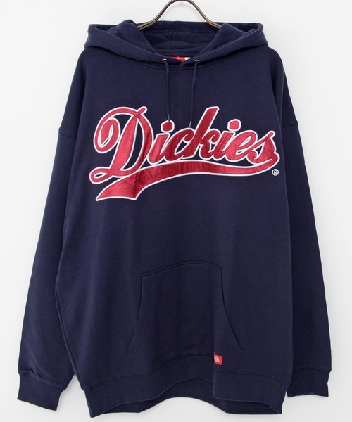 Dickies(ディッキーズ)の「『Dickies/ディッキーズ』カレッジロゴ裏毛プルオーバーパーカー(パーカー・メンズ・グリーン/ブラック/ライトグレー/ネイビー/スミクロ/ブルー/イエロー/グレイッシュベージュ・M/L)」の18枚目の写真