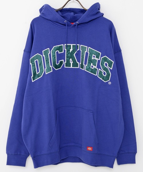 Dickies(ディッキーズ)の「『Dickies/ディッキーズ』カレッジロゴ裏毛プルオーバーパーカー(パーカー・メンズ・グリーン/ブラック/ライトグレー/ネイビー/スミクロ/ブルー/イエロー/グレイッシュベージュ・M/L)」の12枚目の写真