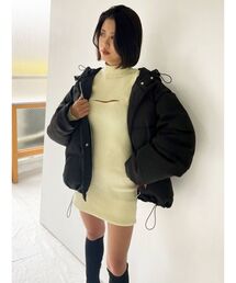 EMODA（エモダ）の「カッティングニットショートワンピース（ワンピース）」