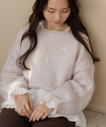 flower | ハートニット(ニット/セーター)