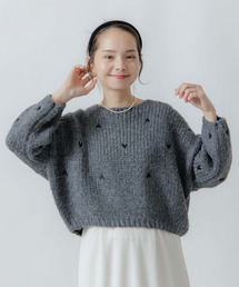 flower | ハートニット(ニット/セーター)