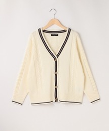 pom ponette junior チルデンカーディガン pom ponette junior（ポンポネットジュニア）の「＊チルデン