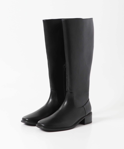 URBAN RESEARCH(アーバンリサーチ)の「ロングブーツ(ブーツ・レディース・アイボリー/ブラック・37/38/36)」の2枚目の写真