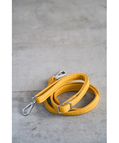 AZUL by moussy（アズールバイマウジー）の「ONE HANDLE BOX BAG/ワンハンドルボックスバッグ（ハンドバッグ・レディース・イエロー/ブラック/アイボリー・FREE）」の8枚目の写真
