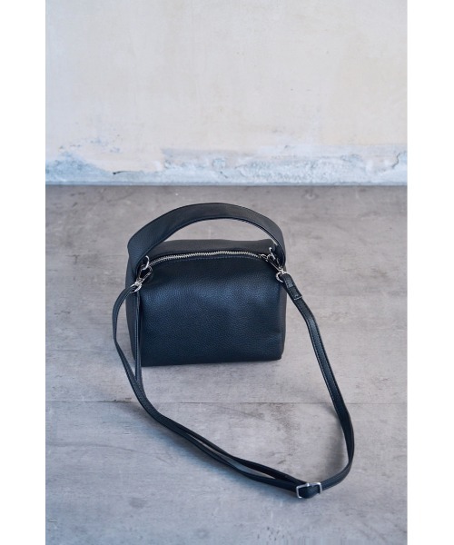 AZUL by moussy（アズールバイマウジー）の「ONE HANDLE BOX BAG/ワンハンドルボックスバッグ（ハンドバッグ・レディース・イエロー/ブラック/アイボリー・FREE）」の15枚目の写真