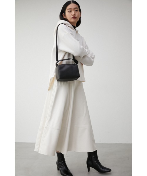 AZUL by moussy（アズールバイマウジー）の「ONE HANDLE BOX BAG/ワンハンドルボックスバッグ（ハンドバッグ・レディース・イエロー/ブラック/アイボリー・FREE）」の18枚目の写真