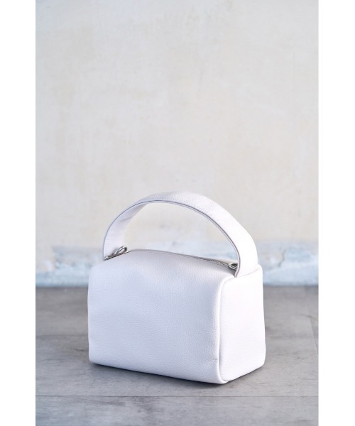 AZUL by moussy（アズールバイマウジー）の「ONE HANDLE BOX BAG/ワンハンドルボックスバッグ（ハンドバッグ・レディース・イエロー/ブラック/アイボリー・FREE）」の21枚目の写真