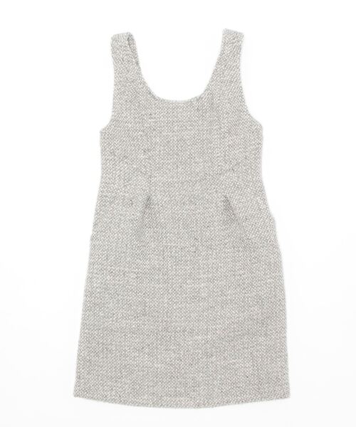 REDYAZEL(レディアゼル)の「ツイードミニジャンスカ(ジャンパースカート・レディース・ブラック/チャコールグレー/ライトグレー・MEDIUM/SMALL)」の19枚目の写真