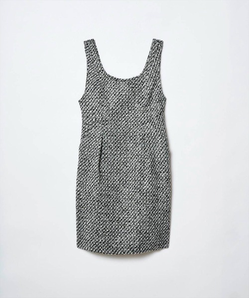 REDYAZEL(レディアゼル)の「ツイードミニジャンスカ(ジャンパースカート・レディース・ブラック/チャコールグレー/ライトグレー・MEDIUM/SMALL)」の12枚目の写真