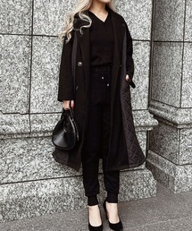 esutoreja | Quilting long coat(その他アウター)