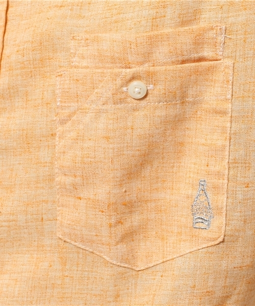 OUTLET(アウトレット)の「【CIAOPANIC TYPY】麻ポリボタンダウンシャツ(シャツ/ブラウス・メンズ・イエロー・MEDIUM/LARGE/SMALL)」の11枚目の写真