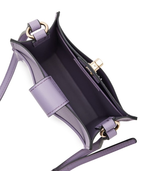 VIS（ビス）の「【新色】バッククリアーポケットマルチショルダーバッグ（ショルダーバッグ・レディース・ブラック/レッド/オフホワイト/イエロー/ダークパープル/ブルー/グリーン/ピンク系その他2・FREE）」の14枚目の写真