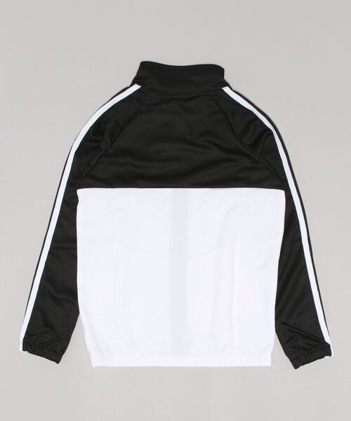 repipi armario（レピピ アルマリオ）の「【repipi armario / レピピアルマリオ】ガールズ切り替えラインジャージトップス　ブルゾン　ジャージ　ライン　ダンス（ジャージ・キッズ・ブラック/サックスブルー/ピンク/ミント・140/150/160/170）」の5枚目の写真