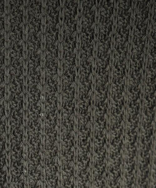 SHOO・LA・RUE(シューラルー)の「◆【シンプルだから使いやすい】リネンタッチ変わり編み地柄カーディガン(カーディガン/ボレロ・レディース・ベージュ/ライトグリーン/ピンク系/アイボリー/チャコールグレー/ブルー・00)」の18枚目の写真