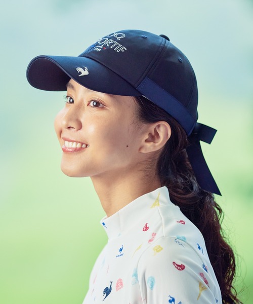 le coq sportif GOLF（ルコックスポルティフゴルフ）の「リボン付き