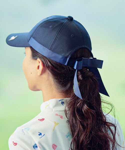 le coq sportif GOLF（ルコックスポルティフゴルフ）の「リボン付き
