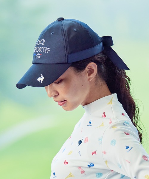 le coq sportif GOLF（ルコックスポルティフゴルフ）の「リボン付き