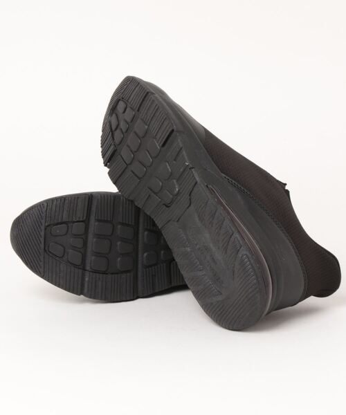 CEDAR CREST（セダークレスト ）の「スパットシューズ（エア入りソールタイプ）防水 手を使わずに履ける 【24.5cm～28.0cm】（スニーカー・メンズ・ブラック/ネイビー/ブラック×ホワイト/グリーン/ホワイト×ブラック/ライトグレー/マルチ/ブルー・24.5cm/25.0cm/25.5cm/26.0cm/26.5cm/27.0cm/27.5cm/28.0cm）」の9枚目の写真