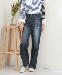 【KATHARINE ROSS】C.C.CROSS ハイライズセミワイドデニム