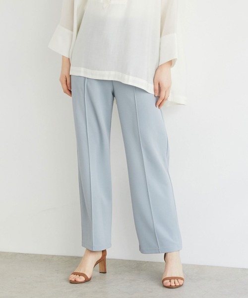 Doux archives（ドゥアルシーヴ）の「カラージョーゼットパンツ（その他パンツ・レディース・ブラック/グレー/ブルー/ラベンダー・FREE）」の13枚目の写真