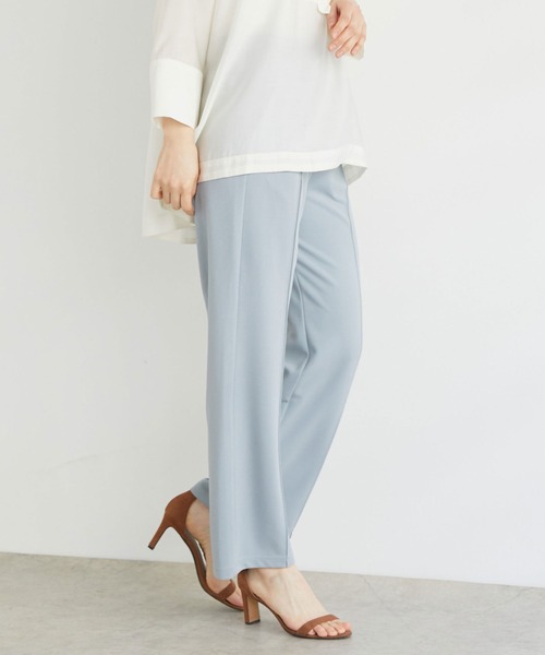 Doux archives（ドゥアルシーヴ）の「カラージョーゼットパンツ（その他パンツ・レディース・ブラック/グレー/ブルー/ラベンダー・FREE）」の14枚目の写真