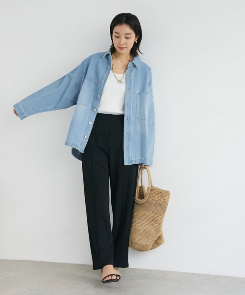 Doux archives（ドゥアルシーヴ）の「カラージョーゼットパンツ（その他パンツ・レディース・ブラック/グレー/ブルー/ラベンダー・FREE）」の16枚目の写真