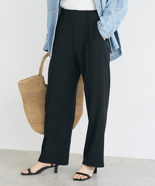 Doux archives（ドゥアルシーヴ）の「カラージョーゼットパンツ（その他パンツ・レディース・ブラック/グレー/ブルー/ラベンダー・FREE）」の9枚目の写真