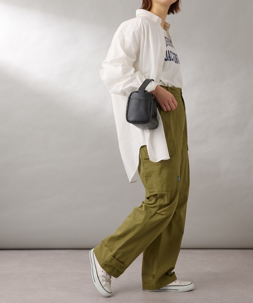 GEVACO(ゲバコ)の「【2/23 ヒルナンデスOA 放映アイテム】【GEVACO/ゲバコ】リップストップM-47カーゴパンツ(カーゴパンツ・レディース・カーキ/ベージュ・MEDIUM)」の10枚目の写真