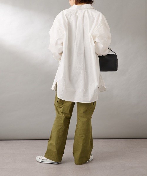 GEVACO(ゲバコ)の「【2/23 ヒルナンデスOA 放映アイテム】【GEVACO/ゲバコ】リップストップM-47カーゴパンツ(カーゴパンツ・レディース・カーキ/ベージュ・MEDIUM)」の9枚目の写真