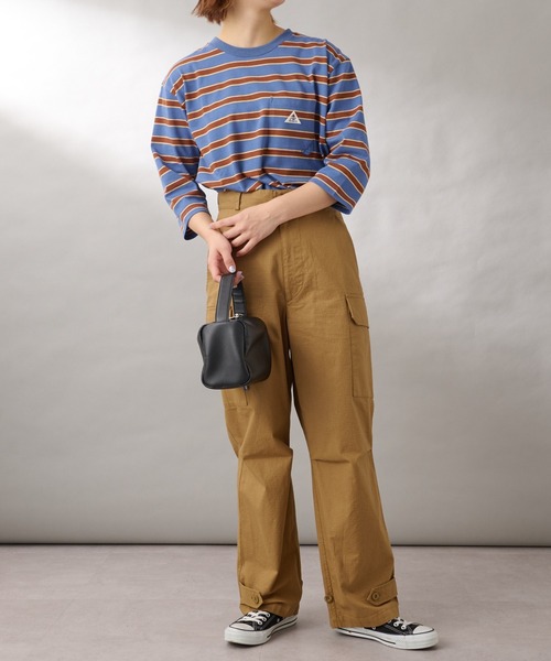 GEVACO(ゲバコ)の「【2/23 ヒルナンデスOA 放映アイテム】【GEVACO/ゲバコ】リップストップM-47カーゴパンツ(カーゴパンツ・レディース・カーキ/ベージュ・MEDIUM)」の14枚目の写真