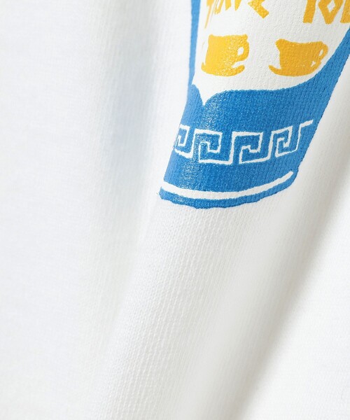 BEAMS T（ビームスティー）の「PUTS × BEAMS T / FLOWER T-SHIRT by Winiche & Co.（Tシャツ/カットソー・メンズ・ライトブルー/ホワイト・LARGE/X-LARGE/XX-LARGE/MEDIUM）」の16枚目の写真