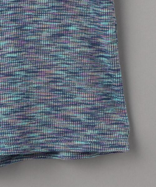 BEAUTY&YOUTH UNITED ARROWS(ビューティーアンドユースユナイテッドアローズ)の「コットンテレコ カスリ リブカットソー(Tシャツ/カットソー・レディース・ピンク/ターコイズブルー・FREE)」の15枚目の写真