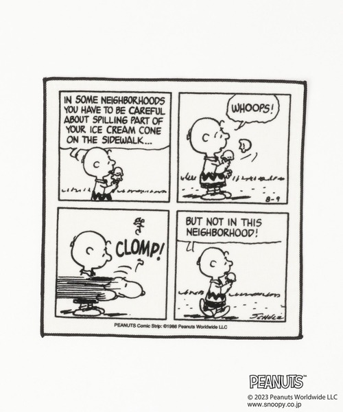 LEPSIM(レプシィム)の「【PEANUTS】タオルハンカチ 177722(ハンカチ/ハンドタオル・レディース・ホワイト/イエロー/ライトグリーン/グレー・ONE SIZE)」の5枚目の写真