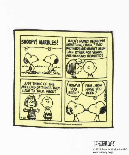 LEPSIM(レプシィム)の「【PEANUTS】タオルハンカチ 177722(ハンカチ/ハンドタオル・レディース・ホワイト/イエロー/ライトグリーン/グレー・ONE SIZE)」の13枚目の写真