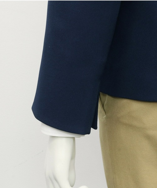 TOKYO SHIRTS（トウキョウシャツ）の「シングル テーラード長袖ジャケット（テーラードジャケット・レディース・ネイビー/グレー・M/L）」の19枚目の写真