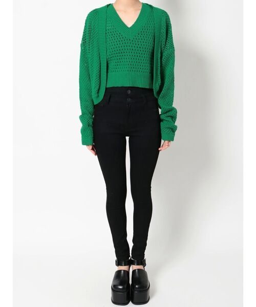 EMODA（エモダ）の「ローゲージツインニット（ニット/セーター・レディース・ブラック/グリーン/その他・FREE）」の19枚目の写真