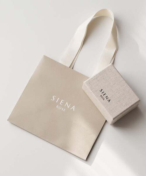 SIENA ROSE(シエナロゼ)の「ドロップワイドスナップピアス(ピアス(両耳用)・レディース・イエローゴールド・FREE)」の9枚目の写真