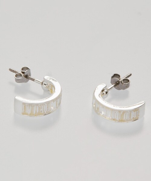 cloenc(クロエンス)の「【November】ストライプジルコンチタンピアス(ピアス(両耳用)・レディース・ゴールド/シルバー・00)」の3枚目の写真