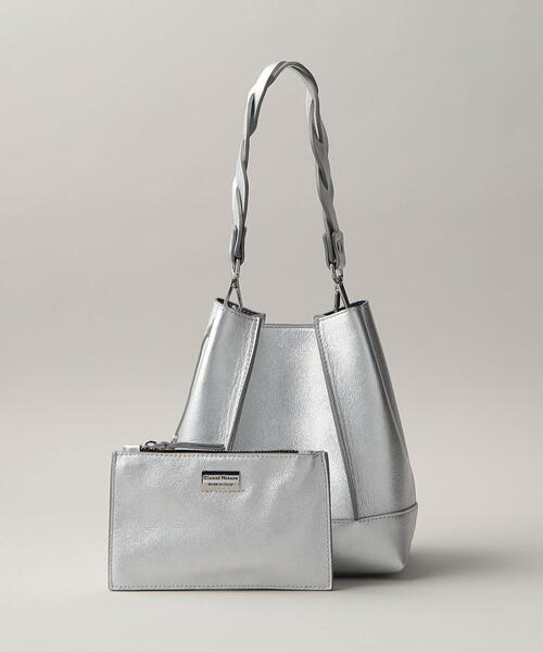 Carol J.（キャロルジェイ）の「＜GIANNI NOTARO Carol J.＞ TwistBucket（ショルダーバッグ・レディース・シルバー・FREE）」の16枚目の写真