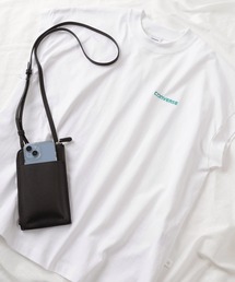 make a ray!（メイク ア レイ！）の「【CONVERSE/コンバース】スーパーワイドシルエット ワンポイントブランドロゴ フレンチスリーブ Tシャツ/ノースリーブ（Tシャツ/カットソー）」