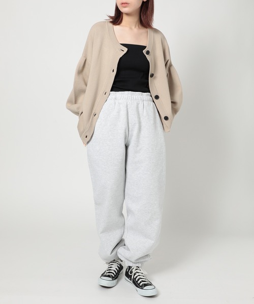 United Athle（ユナイテッドアスレ）の「流行りの空港コーデにも！【United Athle】12.0オンス ヘヴィーウェイト スウェットパンツ（裏起毛） 5765（スウェットパンツ・メンズ・ブラック/アッシュ・XL/L/M）」の5枚目の写真