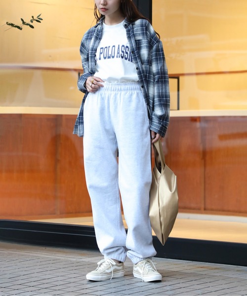 United Athle（ユナイテッドアスレ）の「流行りの空港コーデにも！【United Athle】12.0オンス ヘヴィーウェイト スウェットパンツ（裏起毛） 5765（スウェットパンツ・メンズ・ブラック/アッシュ・XL/L/M）」の14枚目の写真