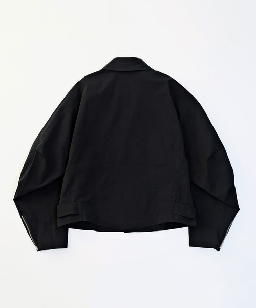 VICTIM(ヴィクティム)の「VICTIM ヴィクティム / BIG RIDERS JACKET セットアップビッグシルエットライダースジャケット / VTM-23-J-012(ライダースジャケット・メンズ・ブラウン/ブラック・MEDIUM/LARGE)」の7枚目の写真