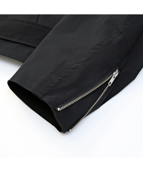 VICTIM(ヴィクティム)の「VICTIM ヴィクティム / BIG RIDERS JACKET セットアップビッグシルエットライダースジャケット / VTM-23-J-012(ライダースジャケット・メンズ・ブラウン/ブラック・MEDIUM/LARGE)」の11枚目の写真