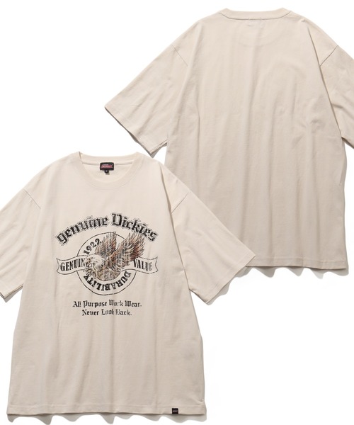 Dickies（ディッキーズ）の「【GENUINE DICKIES/ジェニュインディッキーズ】 刺繍＆プリント ショートスリーブ ビッグシルエットTシャツ（Tシャツ/カットソー・メンズ・グリーン/ホワイト/スミクロ/ブルーグリーン/ブラック系その他/グリーン系その他/ホワイト系その他2/ホワイト系その他/ブラック系その他2/ホワイト系その他4/ブラック系その他3/ブラック/ホワイト×グリーン/ブルー系その他/グリーン系その他2/マスタード/ホワイト×ネイビー/ホワイト系その他3/杢グレー/チャコールグレー/ブルー系1/ホワイト系4/グレー系1/ブラック系その他4/グリーン系1/ホワイト系3/ブルー系2/ブラック系その他5/ホワイト系2/ホワイト系1/グレー系5/グレー系4/グレー系3/グレー系2/ホワイト系5/ブラック系その他6/ホワイト系9/イエロー系その他/ブラック系1/ダークネイビー/ホワイト系6/ブルー系3/ホワイト系8/ダークブルー/ブラック系その他7/ブラック系/グリーン系その他3/ホワイト系7/ブラック系2/アッシュグレー/ブルー系4/グリーン系4/グリーン系5/ブラック系3/ブルー系5/グレー系6/グリーン系2/グレー系8/ブラック系4/グリーン系3/グレー系9/ホワイト系その他5/ブラック系5/ブルー系7/ブラック系6/ブラック系7/ブルー系8/ブルー系9/グレー系7/ブルー系6・XL/L/M）」の18枚目の写真