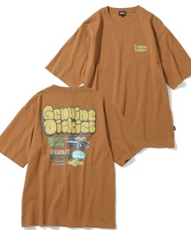 CORPUS　SELECT（コーパストーキョー）の「【GENUINE DICKIES/ジェニュインディッキーズ】 刺繍＆プリント ショートスリーブ ビッグシルエットTシャツ（Tシャツ/カットソー）」