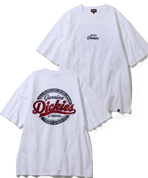 Dickies（ディッキーズ）の「【GENUINE DICKIES/ジェニュインディッキーズ】 刺繍＆プリント ショートスリーブ ビッグシルエットTシャツ（Tシャツ/カットソー・メンズ・グリーン/ホワイト/スミクロ/ブルーグリーン/ブラック系その他/グリーン系その他/ホワイト系その他2/ホワイト系その他/ブラック系その他2/ホワイト系その他4/ブラック系その他3/ブラック/ホワイト×グリーン/ブルー系その他/グリーン系その他2/マスタード/ホワイト×ネイビー/ホワイト系その他3/杢グレー/チャコールグレー/ブルー系1/ホワイト系4/グレー系1/ブラック系その他4/グリーン系1/ホワイト系3/ブルー系2/ブラック系その他5/ホワイト系2/ホワイト系1/グレー系5/グレー系4/グレー系3/グレー系2/ホワイト系5/ブラック系その他6/ホワイト系9/イエロー系その他/ブラック系1/ダークネイビー/ホワイト系6/ブルー系3/ホワイト系8/ダークブルー/ブラック系その他7/ブラック系/グリーン系その他3/ホワイト系7/ブラック系2/アッシュグレー/ブルー系4/グリーン系4/グリーン系5/ブラック系3/ブルー系5/グレー系6/グリーン系2/グレー系8/ブラック系4/グリーン系3/グレー系9/ホワイト系その他5/ブラック系5/ブルー系7/ブラック系6/ブラック系7/ブルー系8/ブルー系9/グレー系7/ブルー系6・XL/L/M）」の7枚目の写真