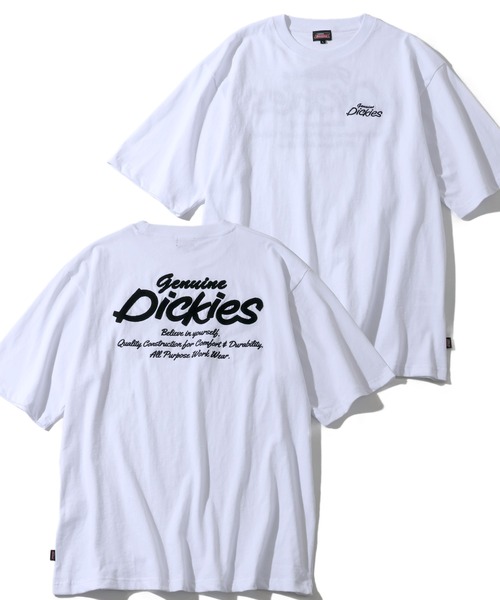 Dickies（ディッキーズ）の「【GENUINE DICKIES/ジェニュインディッキーズ】 刺繍＆プリント ショートスリーブ ビッグシルエットTシャツ（Tシャツ/カットソー・メンズ・グリーン/ホワイト/スミクロ/ブルーグリーン/ブラック系その他/グリーン系その他/ホワイト系その他2/ホワイト系その他/ブラック系その他2/ホワイト系その他4/ブラック系その他3/ブラック/ホワイト×グリーン/ブルー系その他/グリーン系その他2/マスタード/ホワイト×ネイビー/ホワイト系その他3/杢グレー/チャコールグレー/ブルー系1/ホワイト系4/グレー系1/ブラック系その他4/グリーン系1/ホワイト系3/ブルー系2/ブラック系その他5/ホワイト系2/ホワイト系1/グレー系5/グレー系4/グレー系3/グレー系2/ホワイト系5/ブラック系その他6/ホワイト系9/イエロー系その他/ブラック系1/ダークネイビー/ホワイト系6/ブルー系3/ホワイト系8/ダークブルー/ブラック系その他7/ブラック系/グリーン系その他3/ホワイト系7/ブラック系2/アッシュグレー/ブルー系4/グリーン系4/グリーン系5/ブラック系3/ブルー系5/グレー系6/グリーン系2/グレー系8/ブラック系4/グリーン系3/グレー系9/ホワイト系その他5/ブラック系5/ブルー系7/ブラック系6/ブラック系7/ブルー系8/ブルー系9/グレー系7/ブルー系6/ホワイト系その他7/ホワイト系その他6/ブラック系8/キャメル・XL/L/M）」の10枚目の写真