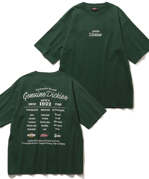 Dickies(�f�B�b�L�[�Y)�́yGENUINE DICKIES/�W�F�j���C���f�B�b�L�[�Y�z �h�J���v�����g �V���[�g�X���[�u �r�b�O�V���G�b�gT�V���c(T�V���c/�J�b�g�\�[)